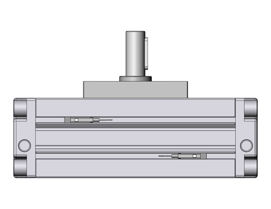 SMC CDRA1FS50-190Z-M9BWL actuator, rotary, rack & pinion type, ROTARY ACTUATOR