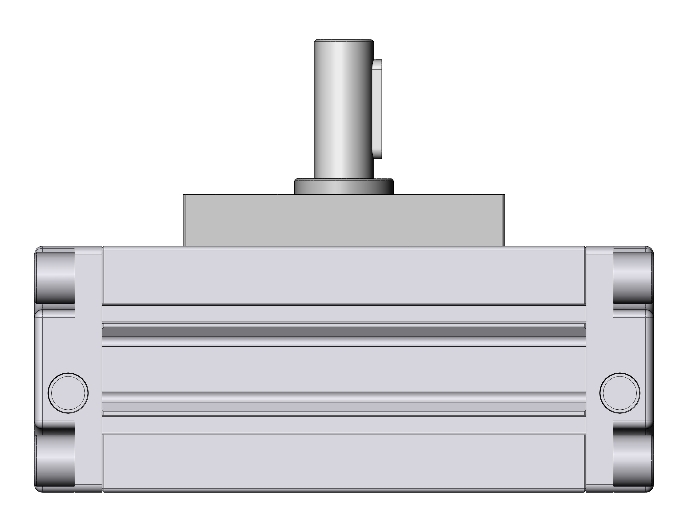 SMC CDRA1FS50TN-90Z actuator, rotary, rack & pinion type, ROTARY ACTUATOR