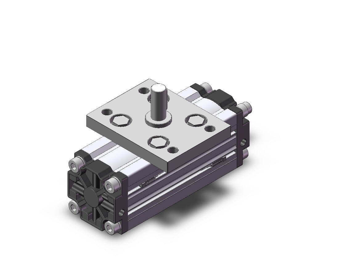 SMC CDRA1FSU63-190Z-M9NL actuator, rotary, rack & pinion type, ROTARY ACTUATOR