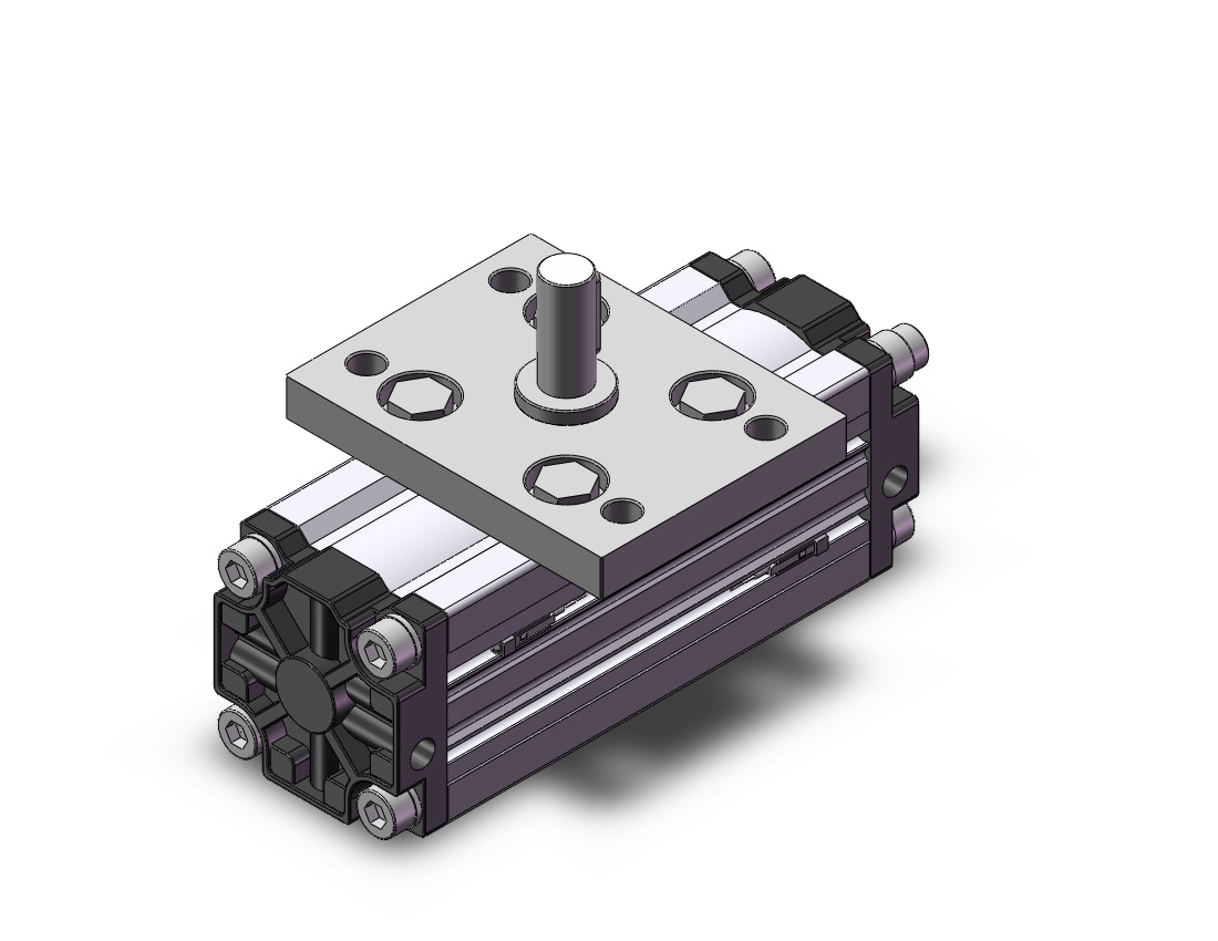 SMC CDRA1FSU63TN-190Z-M9NL actuator, rotary, rack & pinion type, ROTARY ACTUATOR