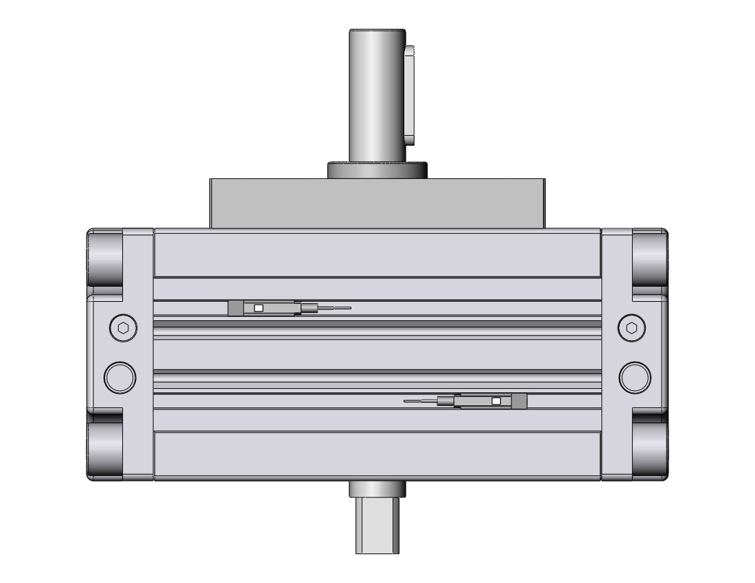 SMC CDRA1FW63-90CZ-M9BLS actuator, rotary, rack & pinion type, ROTARY ACTUATOR