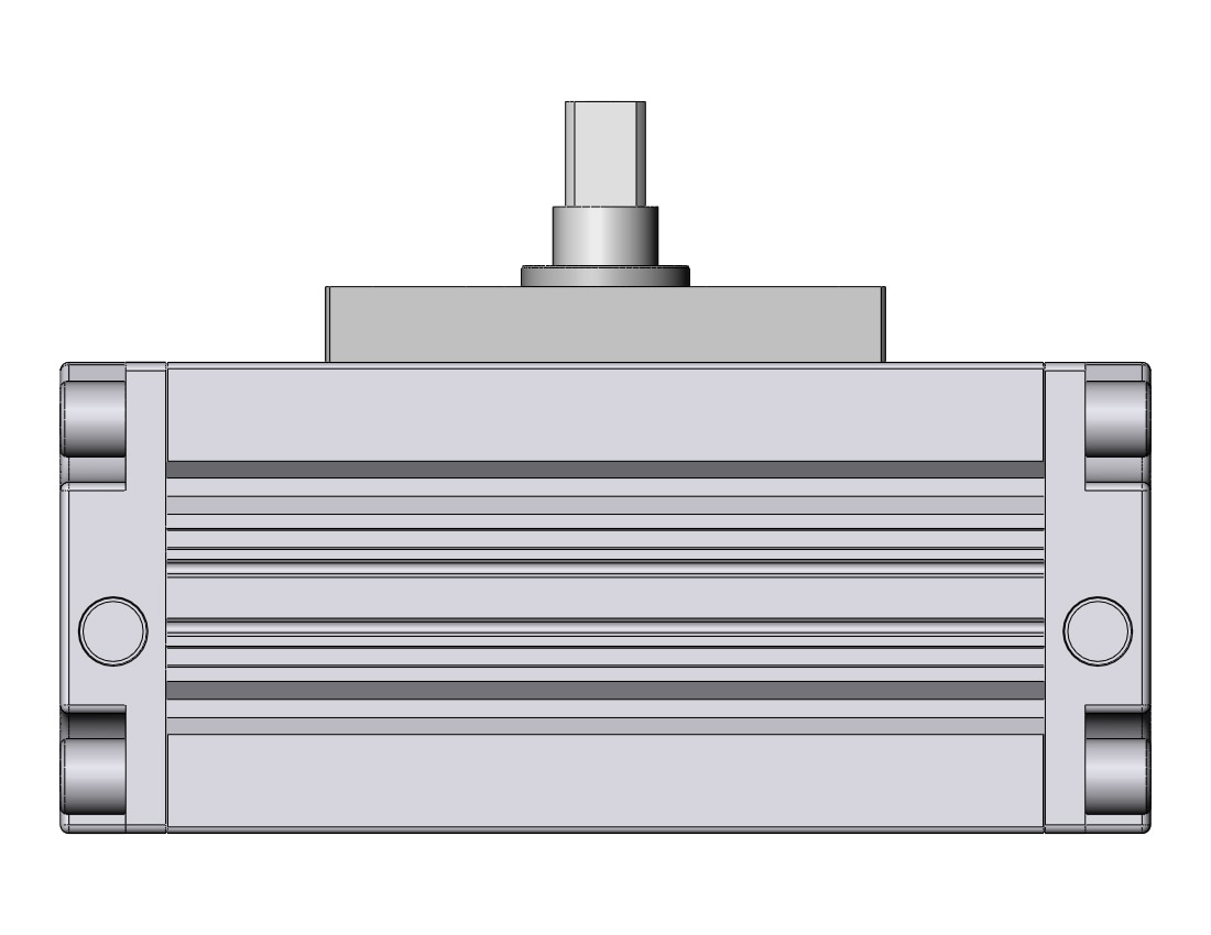 SMC CDRA1FX100-100Z actuator, rotary, rack & pinion type, ROTARY ACTUATOR