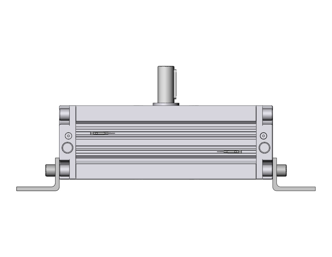 SMC CDRA1LS100TN-180CZ-M9PZ actuator, rotary, rack & pinion type, ROTARY ACTUATOR