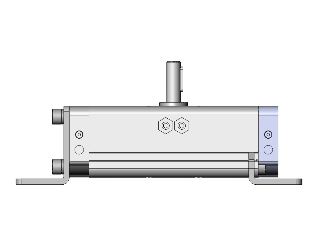 SMC CDRA1LS30-180CZ rotary actuator, ROTARY ACTUATOR