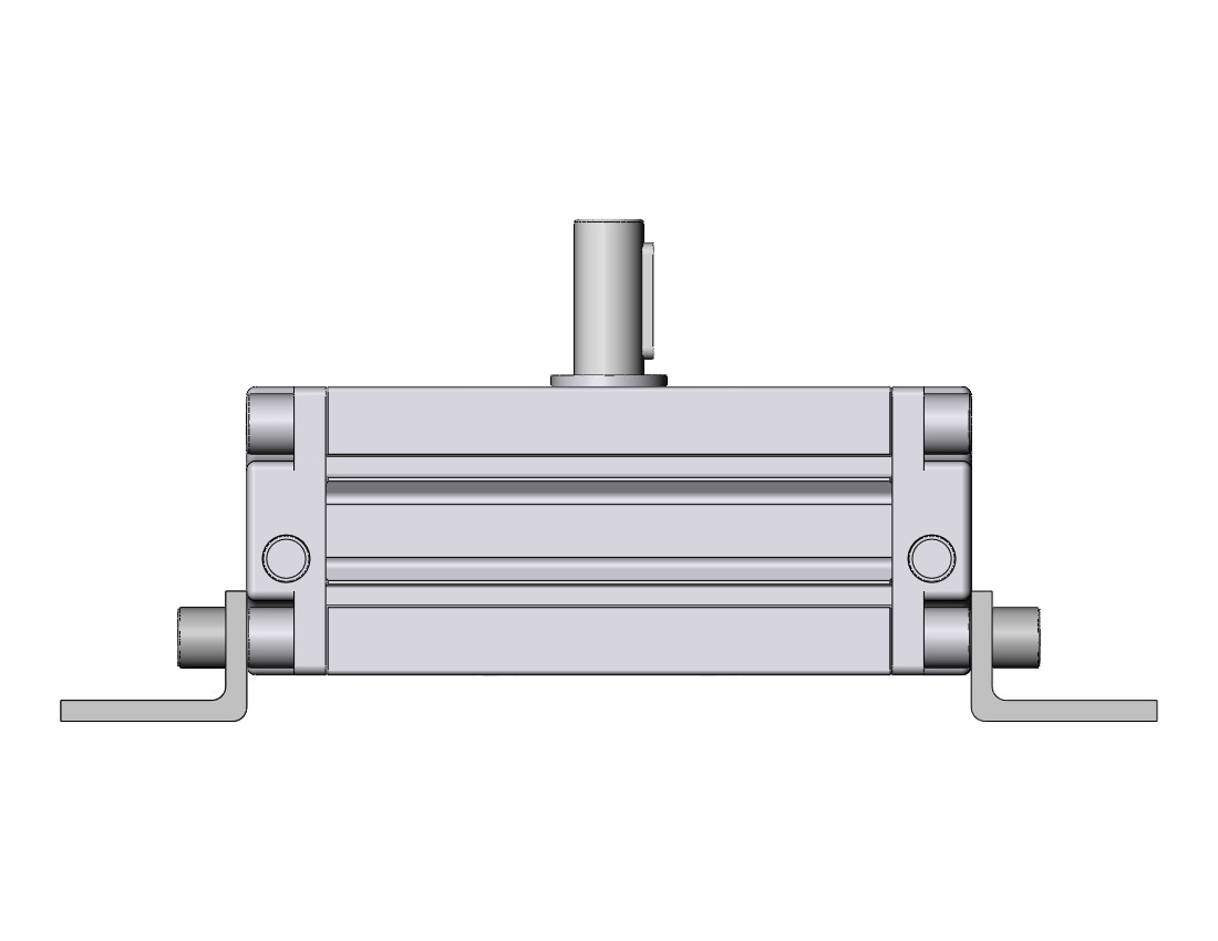 SMC CDRA1LS50TN-100Z actuator, rotary, rack & pinion type, ROTARY ACTUATOR