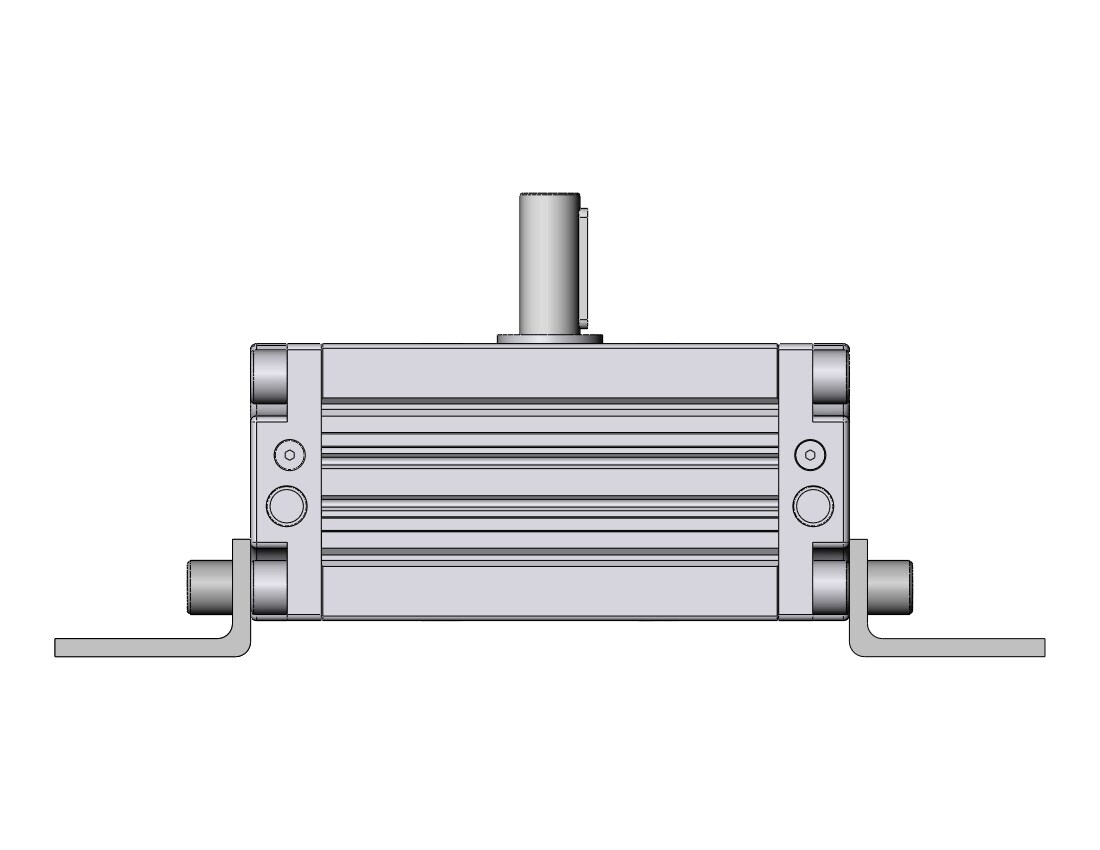 SMC CDRA1LS80TT-90CZ actuator, rotary, rack & pinion type, ROTARY ACTUATOR