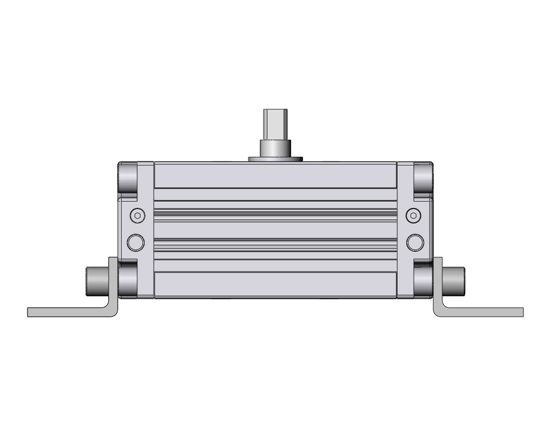 SMC CDRA1LX63-90CZ actuator, rotary, rack & pinion type, ROTARY ACTUATOR