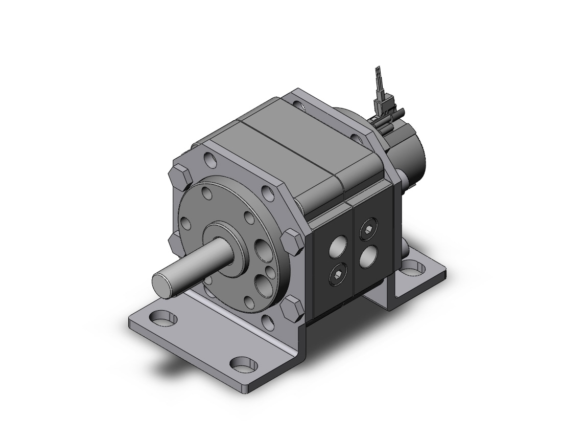 SMC CDRB1LW50-100D-M9PVSDPC-XN rotary actuator, ROTARY ACTUATOR