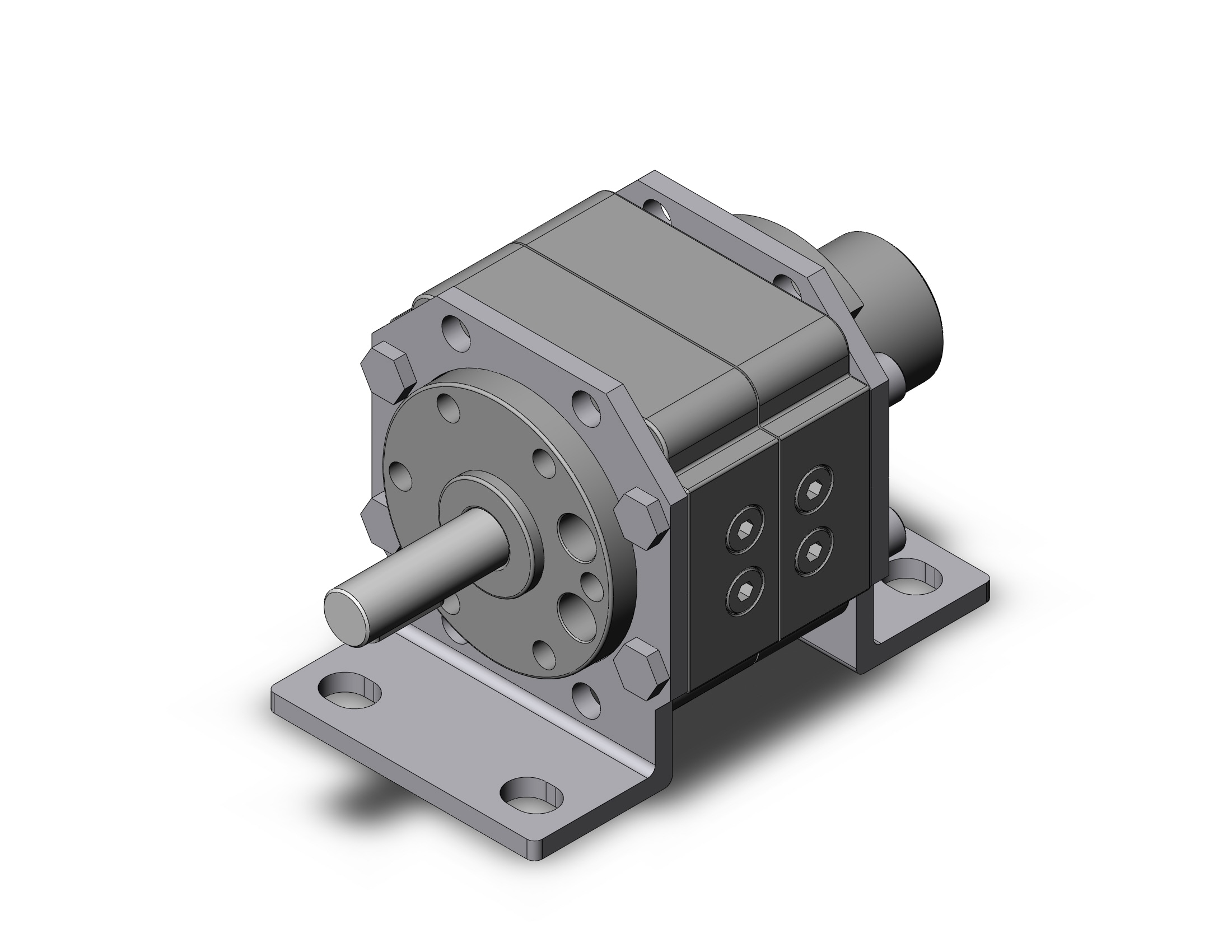 SMC CDRB1LW50-100DE rotary actuator, ROTARY ACTUATOR