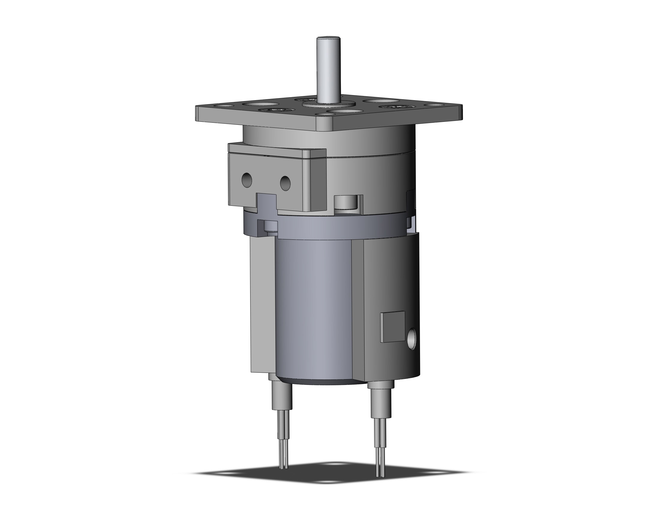 SMC CDRB2FW10-180SZ-S9PL actuator, rotary, vane type, CRB1BW ROTARY ACTUATOR