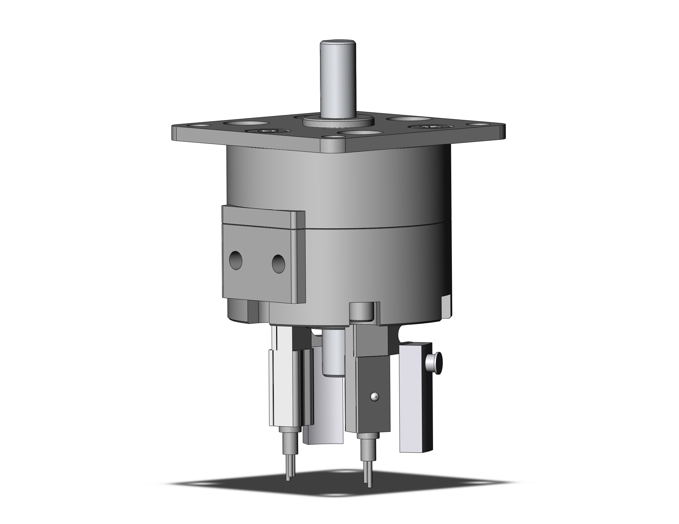 SMC CDRB2FW30-270SZ-R73L actuator, rotary, vane type, CRB1BW ROTARY ACTUATOR