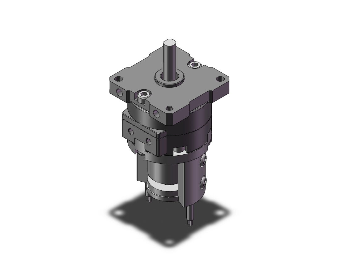 SMC CDRBU2W15-90DZ-S99LS actuator, free mount rotary, ROTARY ACTUATOR