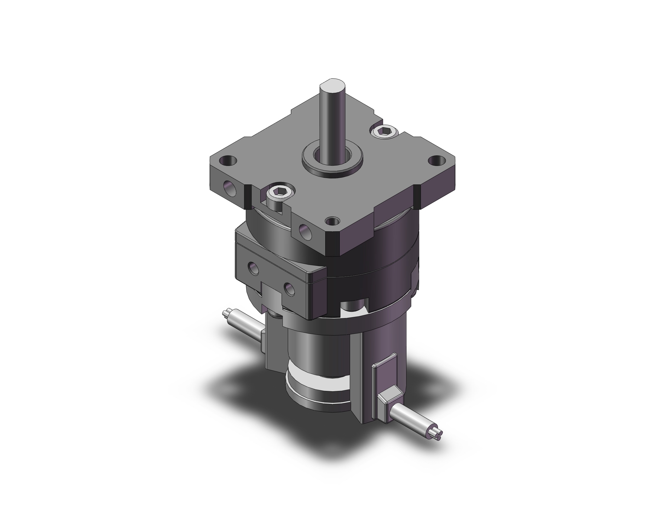 SMC CDRBU2W15-90DZ-S9PV actuator, free mount rotary, CRBU2 ROTARY ACTUATOR