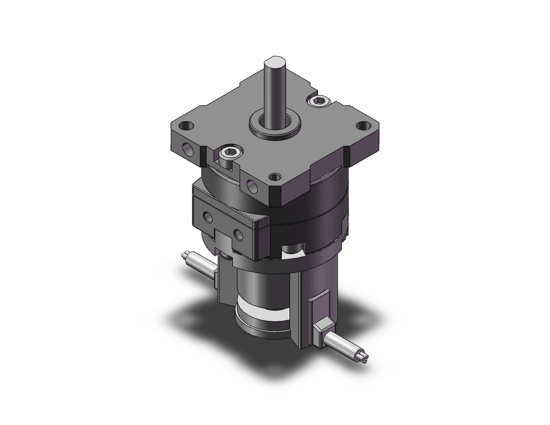 SMC CDRBU2W15-90SZ-S9PVL actuator, free mount rotary, CRBU2 ROTARY ACTUATOR