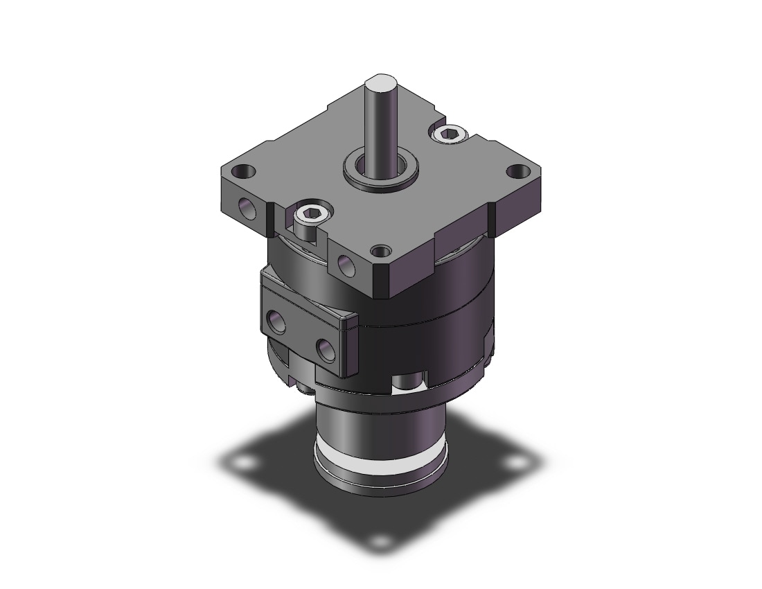 SMC CDRBU2W20-100DZ actuator, free mount rotary, CRBU2 ROTARY ACTUATOR