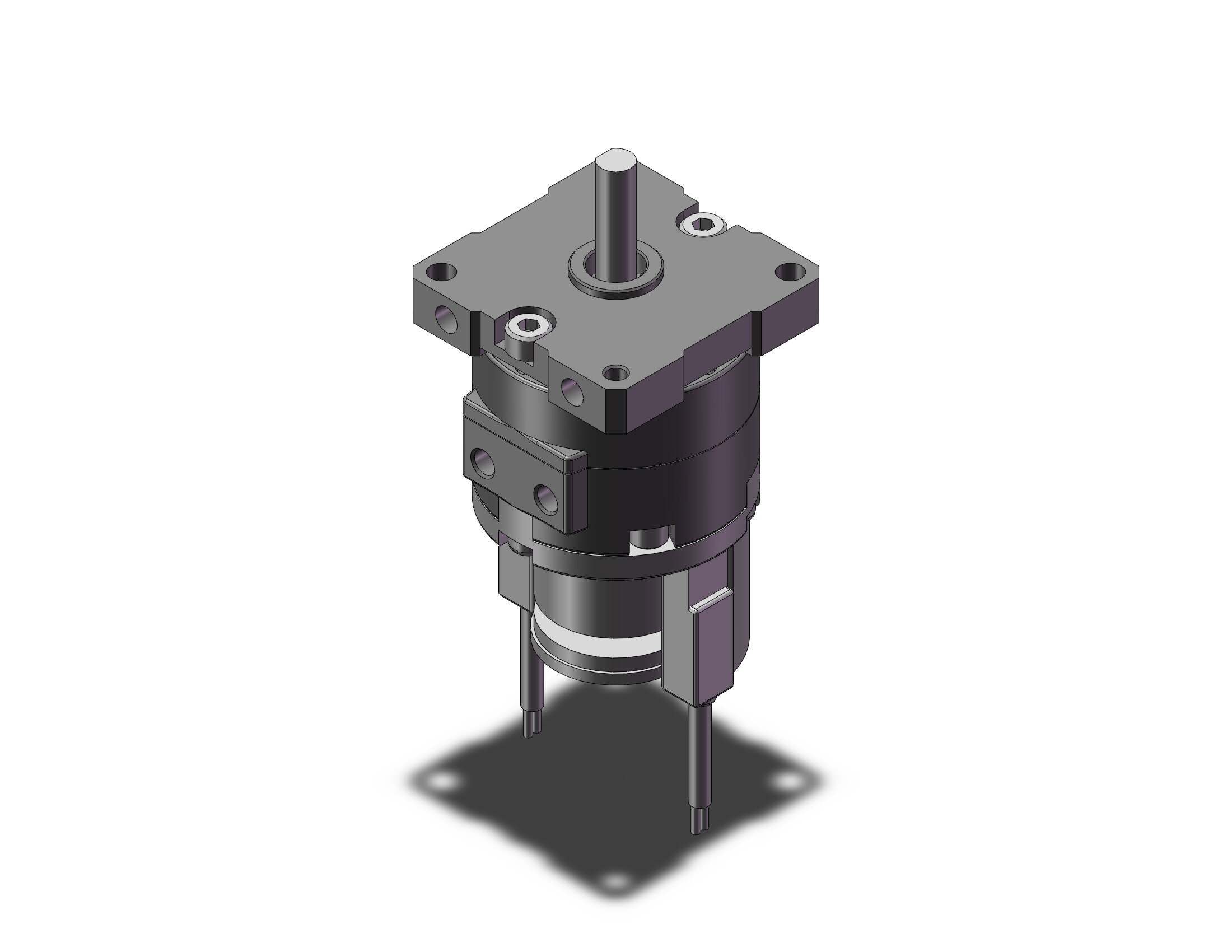 SMC CDRBU2W20-180SZ-S7PSAPC actuator, free mount rotary, CRBU2 ROTARY ACTUATOR