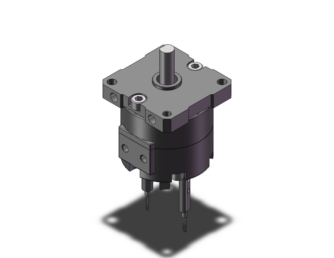 SMC CDRBU2W30-180SZ-M9PZ actuator, free mount rotary, ROTARY ACTUATOR