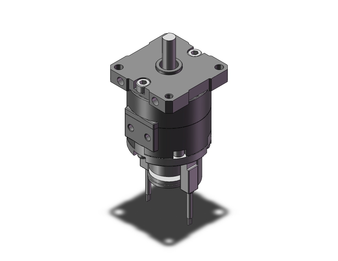 SMC CDRBU2W30-180SZ-S79 actuator, free mount rotary, CRBU2 ROTARY ACTUATOR