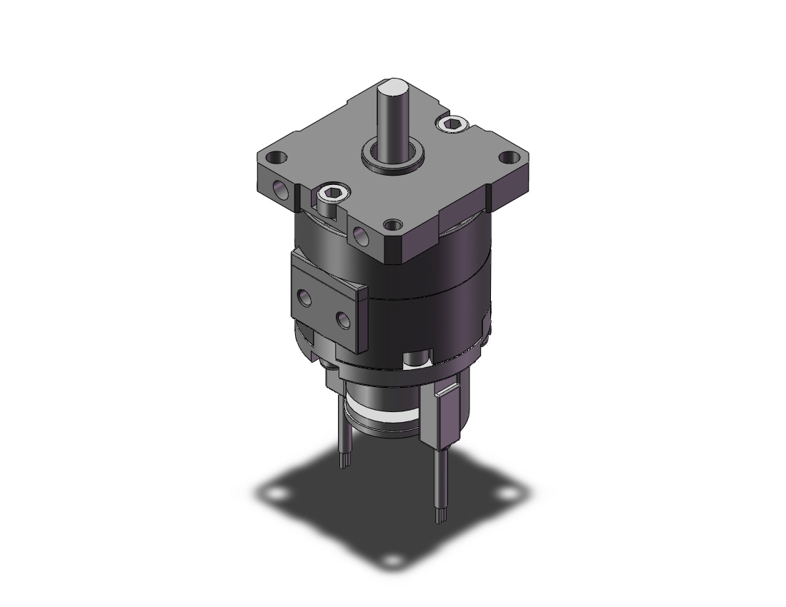 SMC CDRBU2W30-180SZ-S79L actuator, free mount rotary, CRBU2 ROTARY ACTUATOR