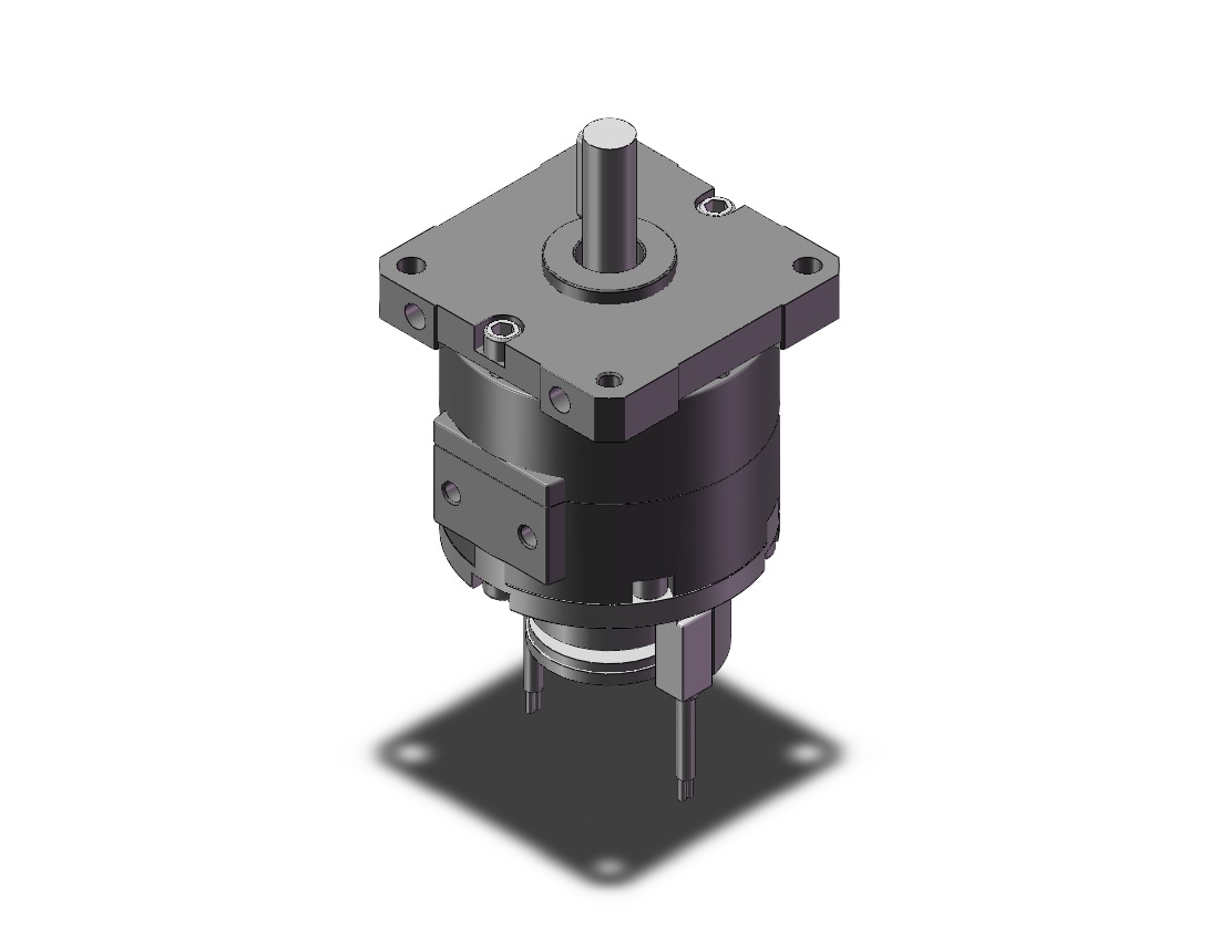 SMC CDRBU2W40-100DZ-T79SDPC actuator, free mount rotary, CRBU2 ROTARY ACTUATOR