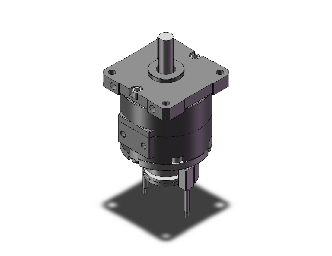 SMC CDRBU2W40-270SZ-T79CL actuator, free mount rotary, CRBU2 ROTARY ACTUATOR