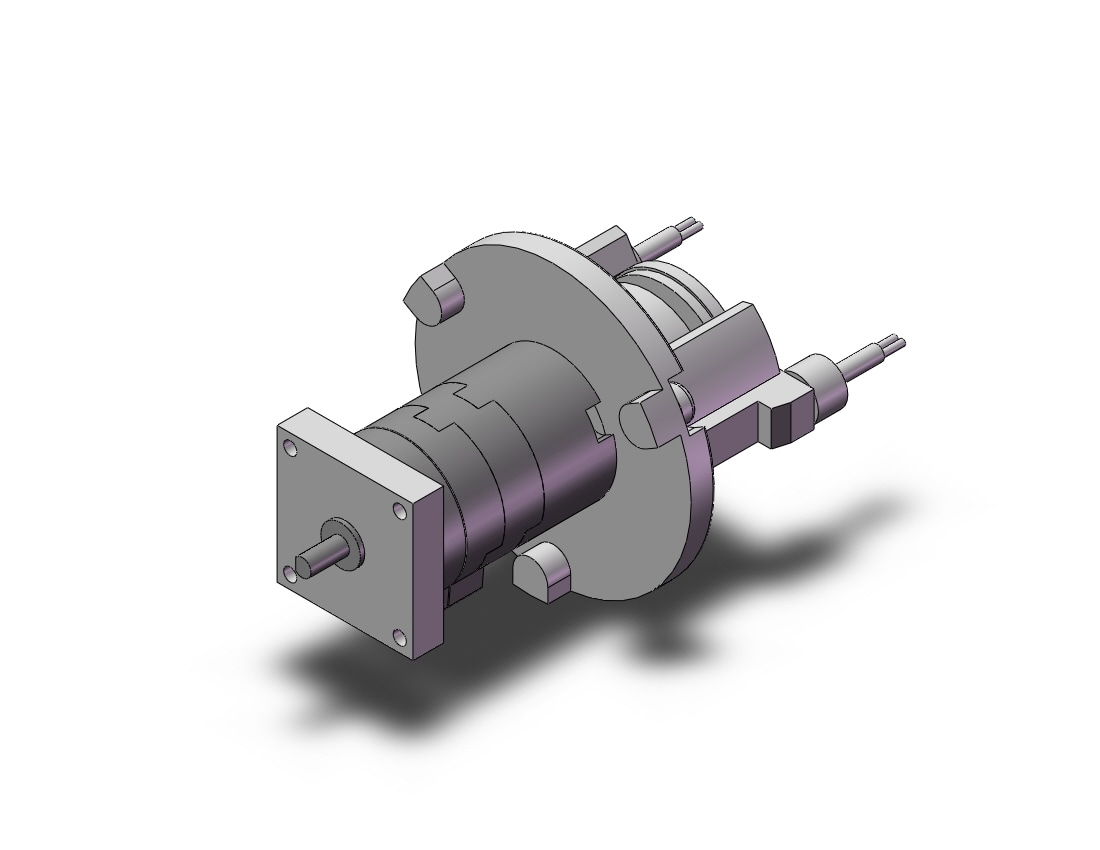 SMC CDRBU2WU10-100DZ-M actuator, rotary, ROTARY ACTUATOR