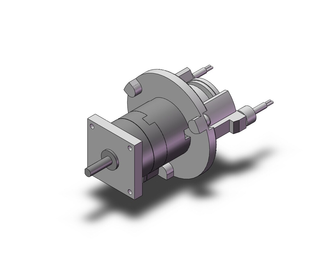 SMC CDRBU2WU15-180SZ-S9PL actuator, free mount rotary, CRBU2 ROTARY ACTUATOR