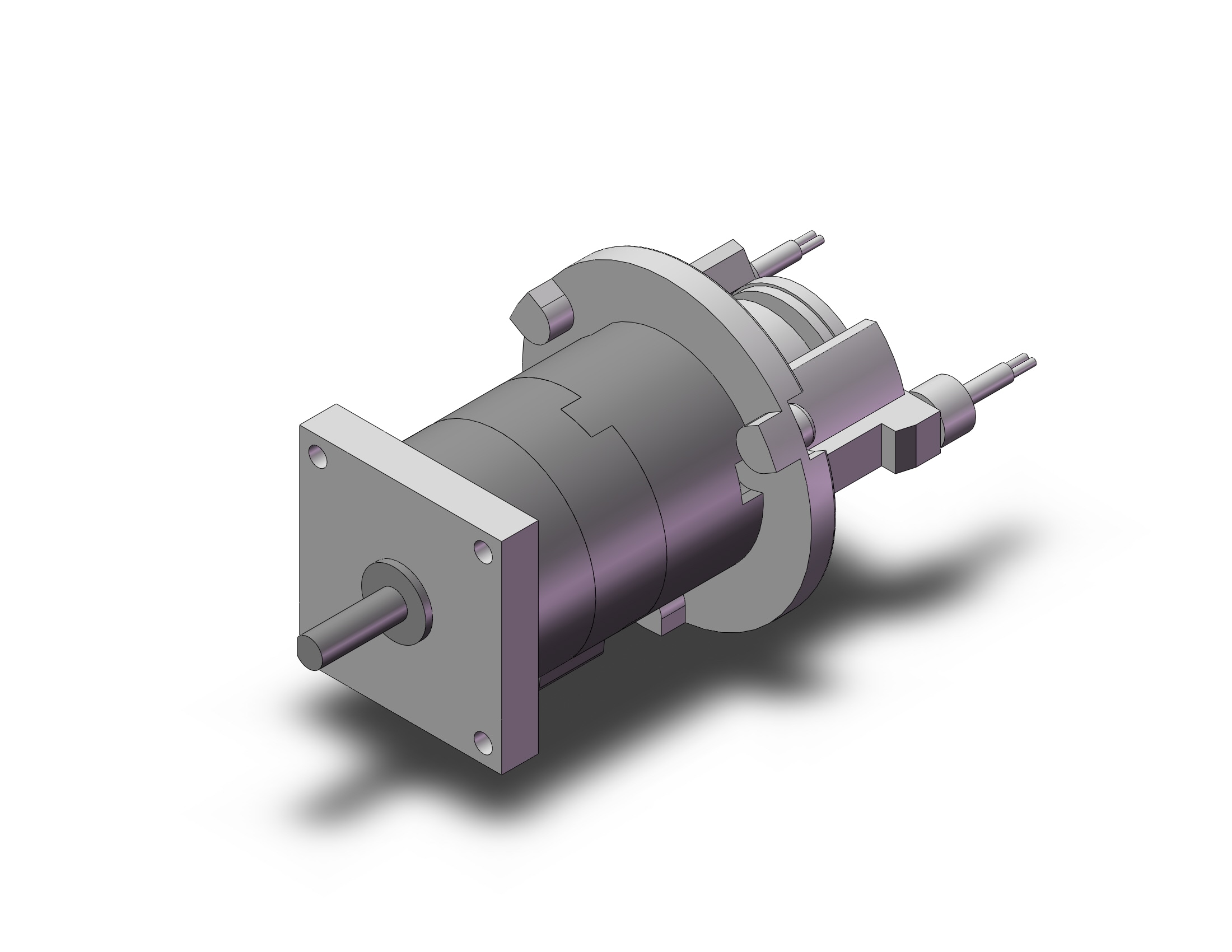 SMC CDRBU2WU20-270SZ-M rotary actuator, ROTARY ACTUATOR