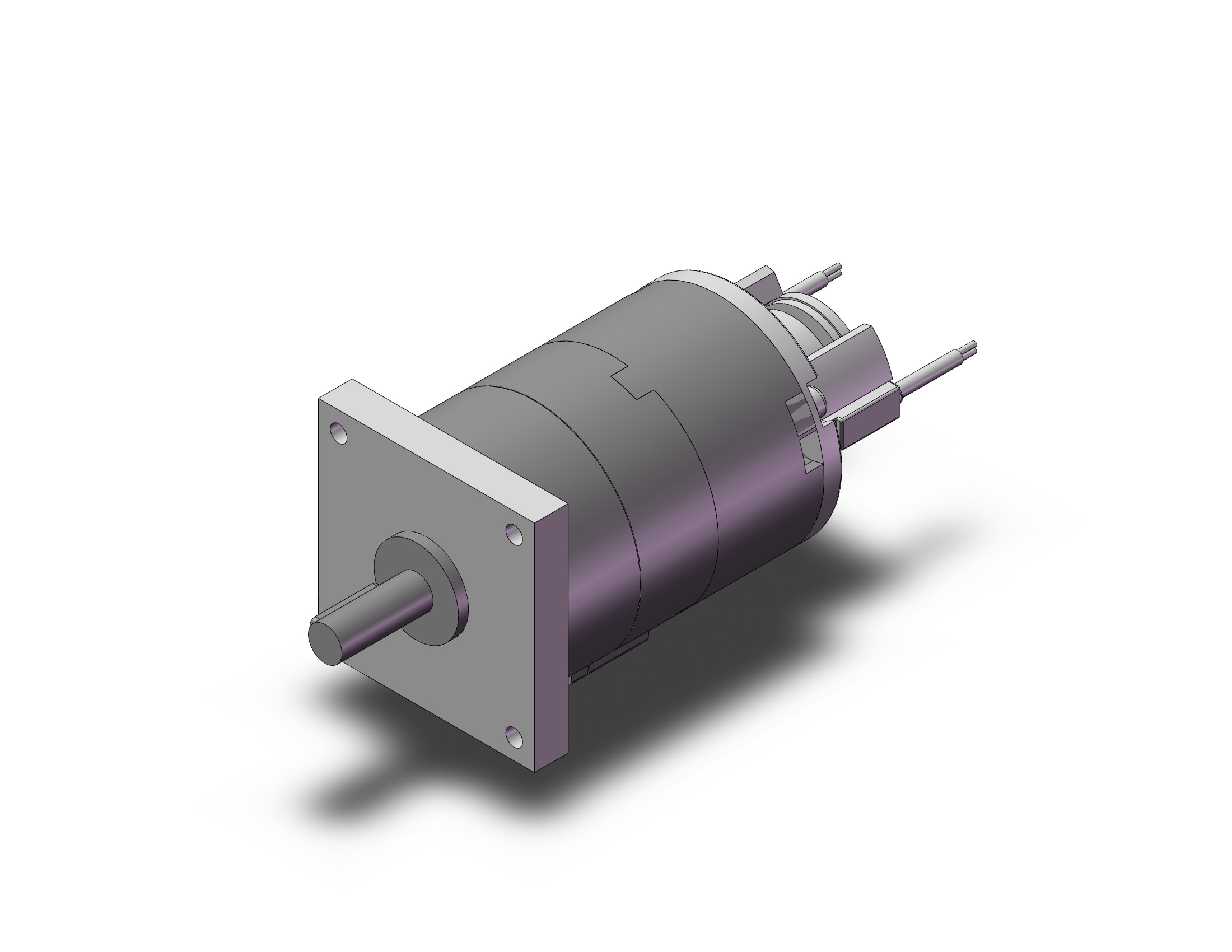 SMC CDRBU2WU40-180SZ-S7PSAPC actuator, free mount rotary, CRBU2 ROTARY ACTUATOR