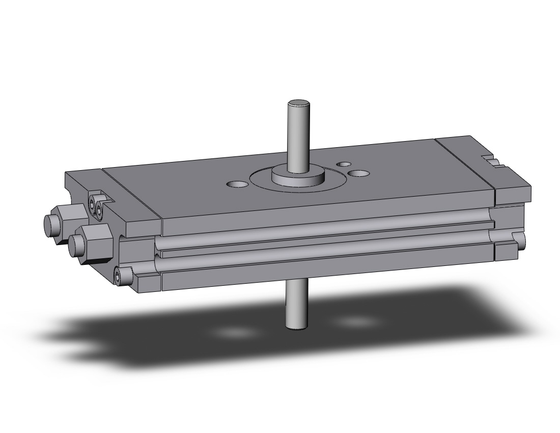 SMC CDRQ2BK10-360 compact rotary actuator, ROTARY ACTUATOR