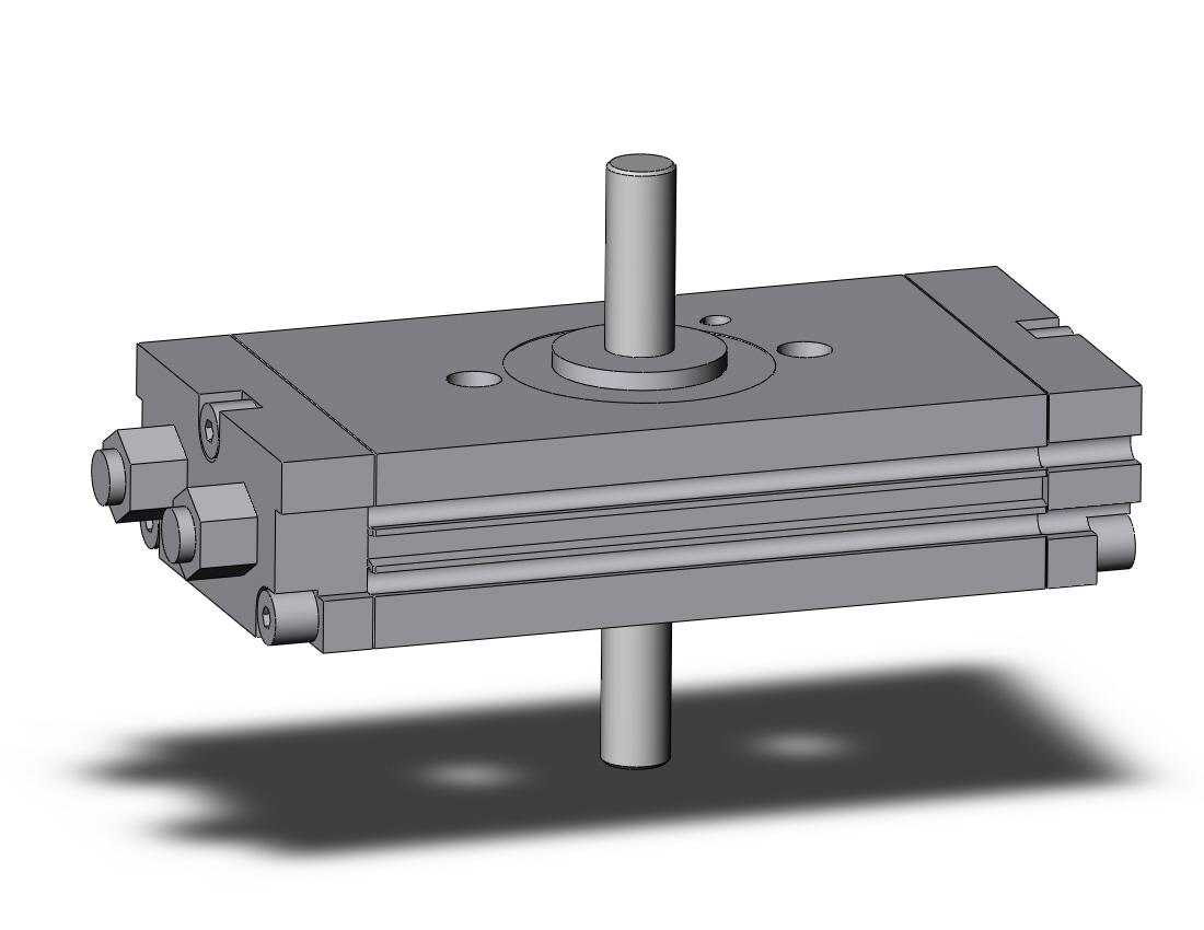 SMC CDRQ2BK20-180 compact rotary actuator, ROTARY ACTUATOR