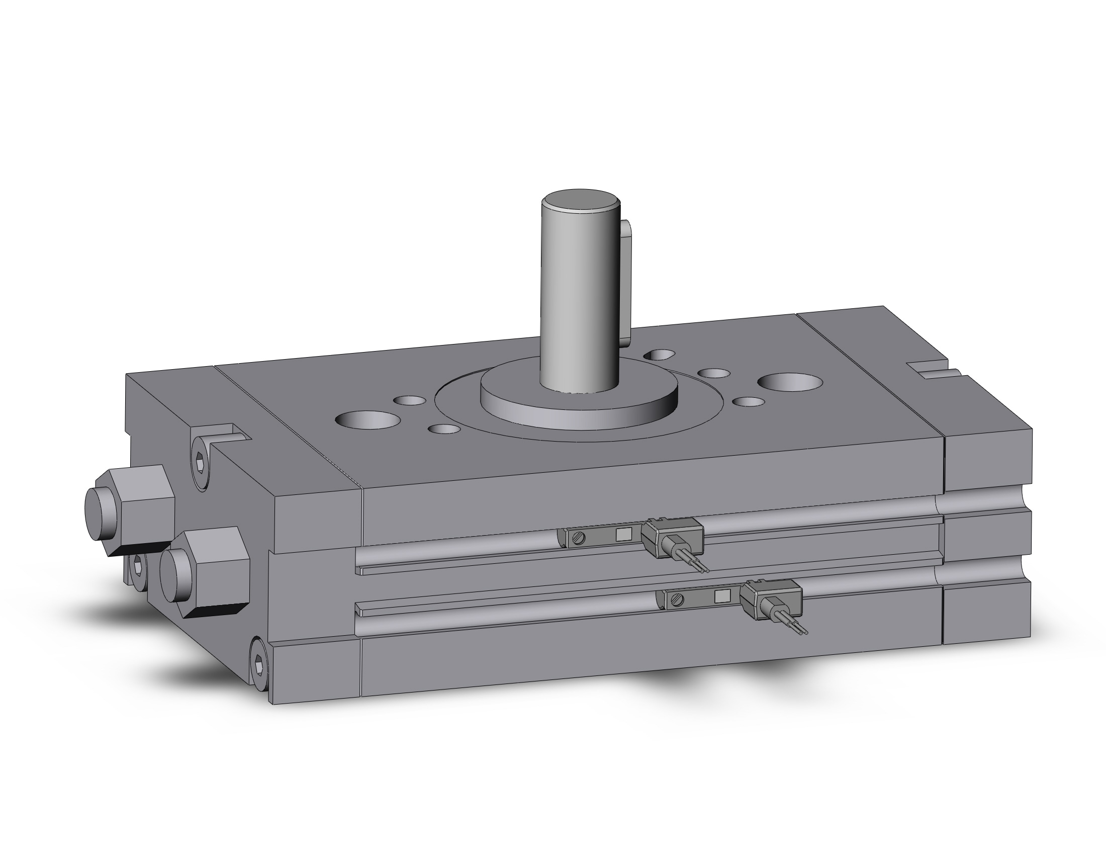 SMC CDRQ2BS30-90-M9BVL cyl, compact rotary actuator, CRQ2 ROTARY ACTUATOR