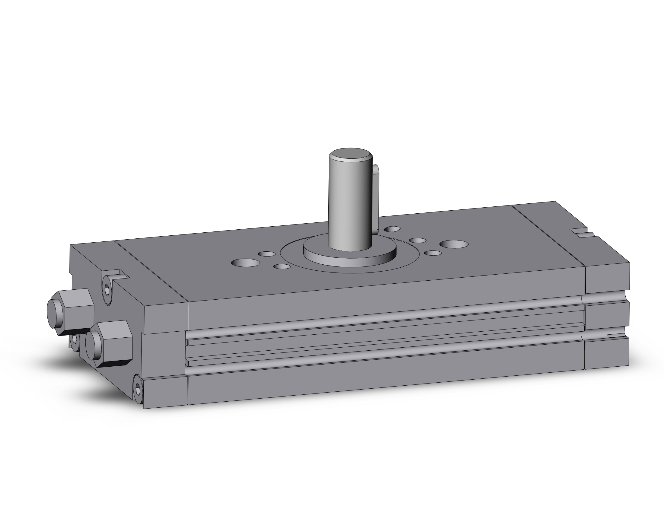 SMC CDRQ2BS40-180-A93L cyl, compact rotary actuator, CRQ2 ROTARY ACTUATOR