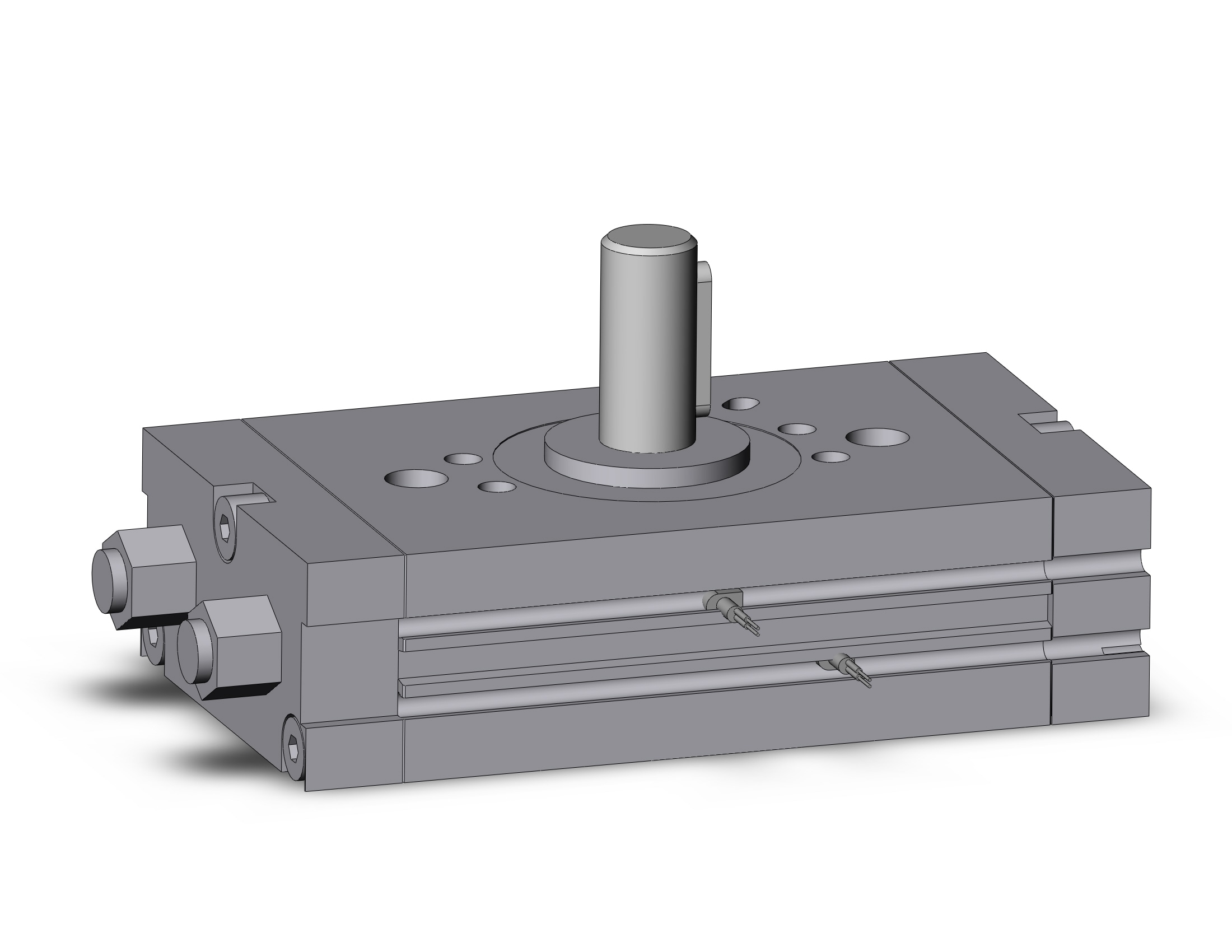 SMC CDRQ2BS40-90-A93VL cyl, rotary actuator, auto-sw, CRQ2 ROTARY ACTUATOR