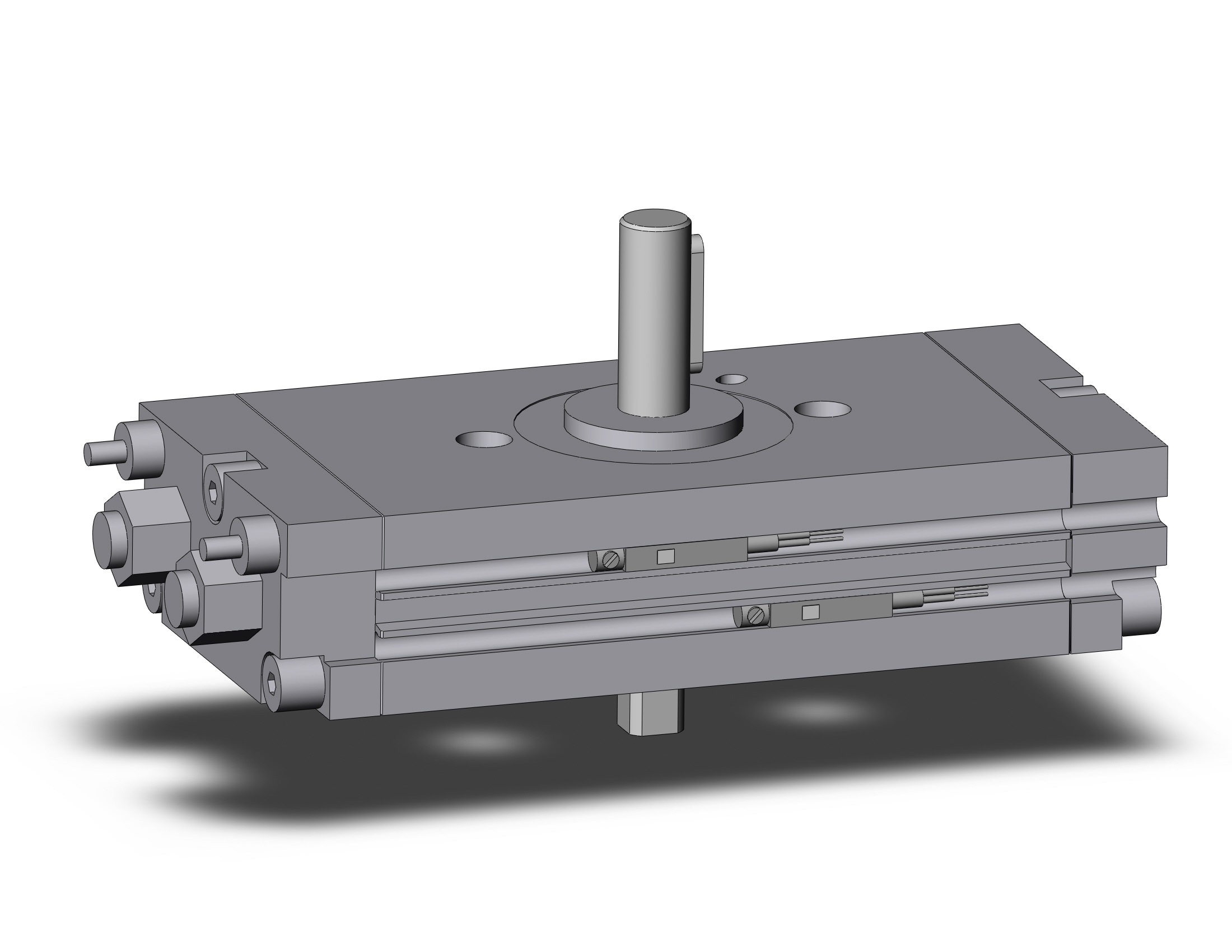 SMC CDRQ2BW20-180C-A90 compact rotary actuator, ROTARY ACTUATOR