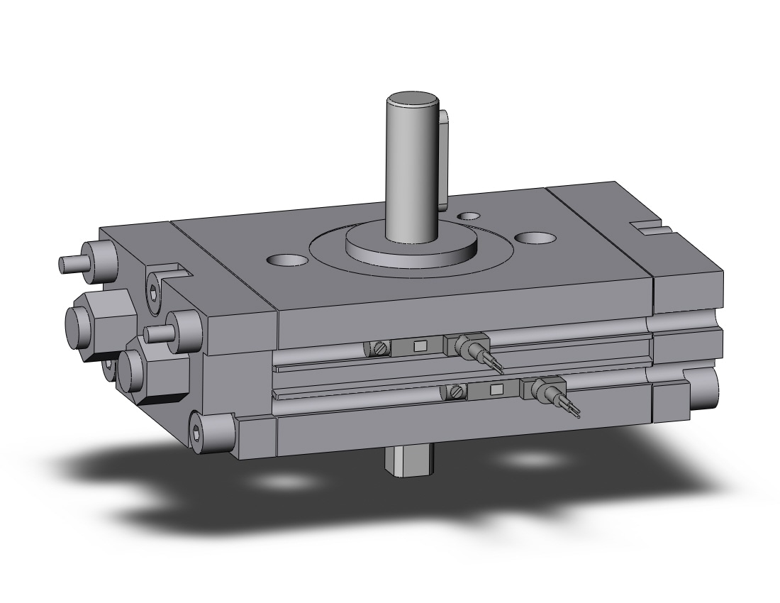 SMC CDRQ2BW20-90C-A93VL cyl, compact rotary actuator, CRQ2 ROTARY ACTUATOR