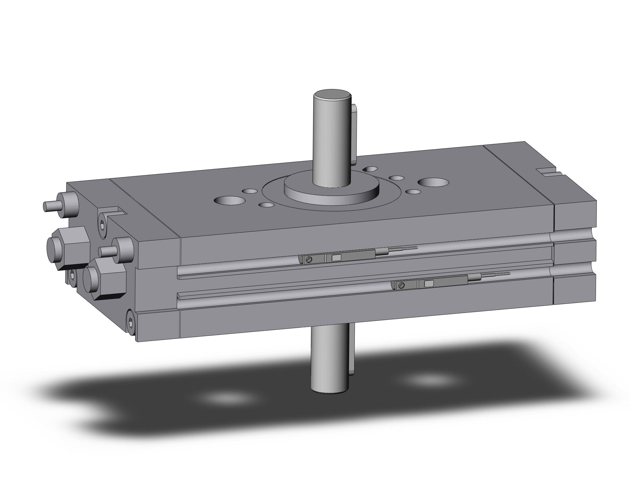 SMC CDRQ2BY30-180C-M9BASBPC compact rotary actuator, ROTARY ACTUATOR