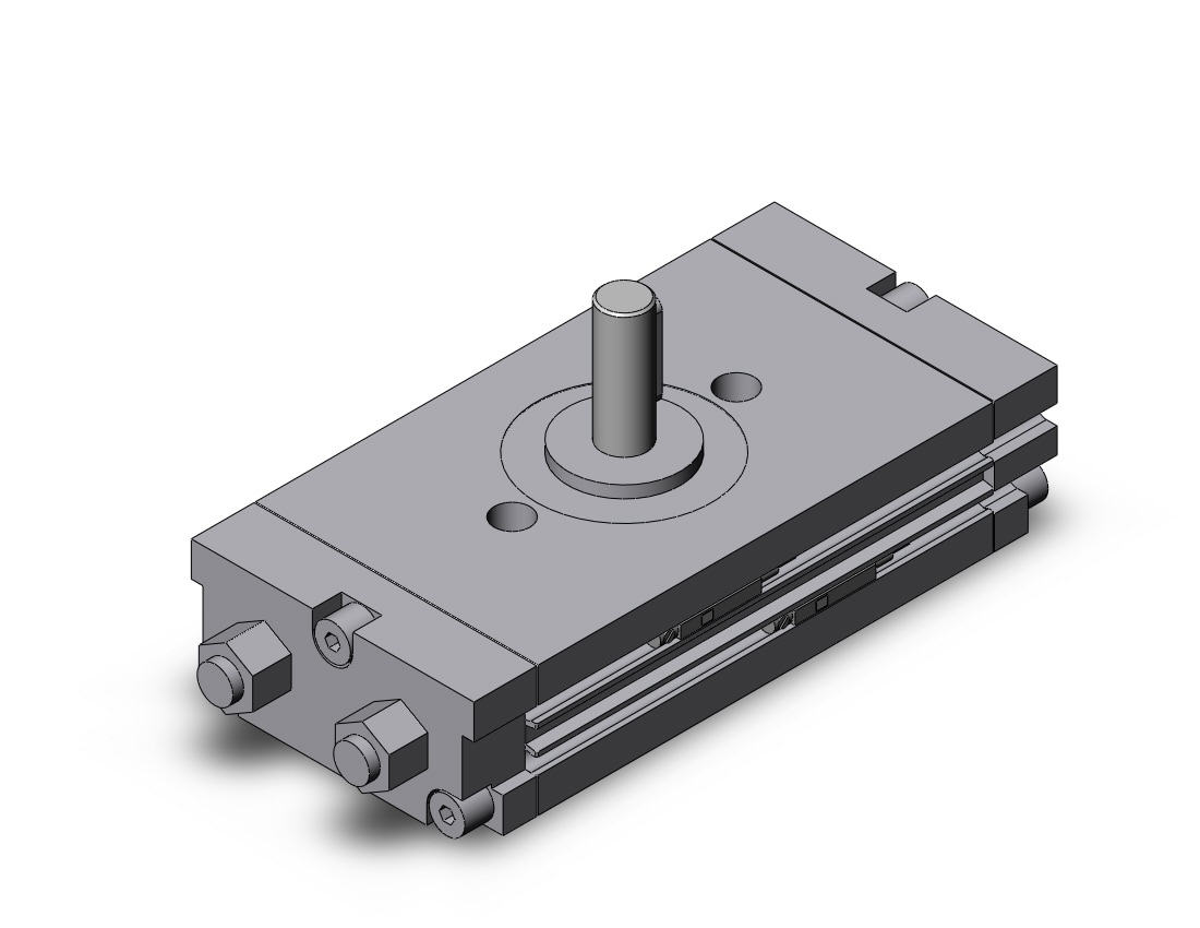 SMC CDRQ2XBS20-180-A93L compact rotary actuator, low speed, ROTARY ACTUATOR