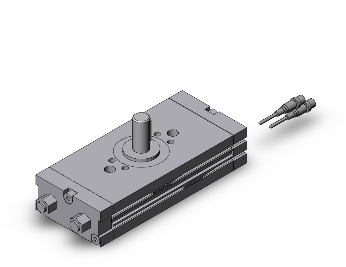 SMC CDRQ2XBS40TF-180-M9PSAPC cyl, low speed rotary actuator, CRQ2 ROTARY ACTUATOR