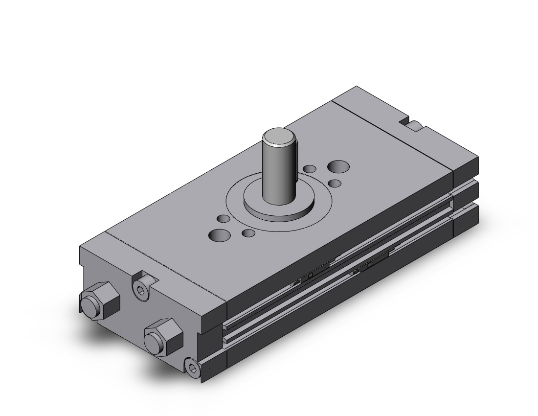 SMC CDRQ2XBS40TN-180-A93L3 compact rotary actuator, low speed, ROTARY ACTUATOR