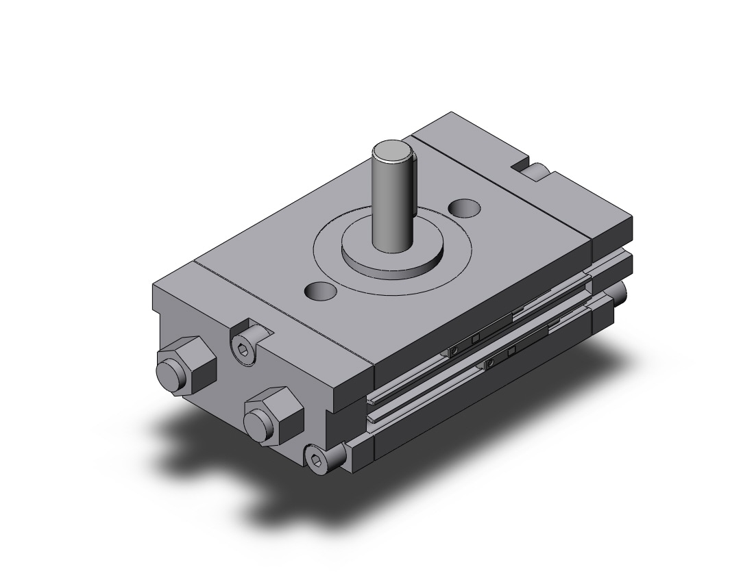 SMC CDRQ2XBW20-90-M9NL compact rotary actuator, low speed, ROTARY ACTUATOR