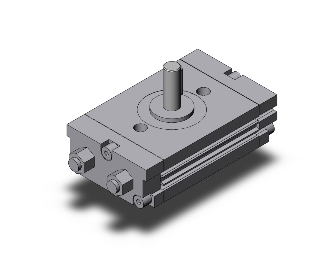 SMC CDRQ2XBW20-90 compact rotary actuator, low speed, ROTARY ACTUATOR