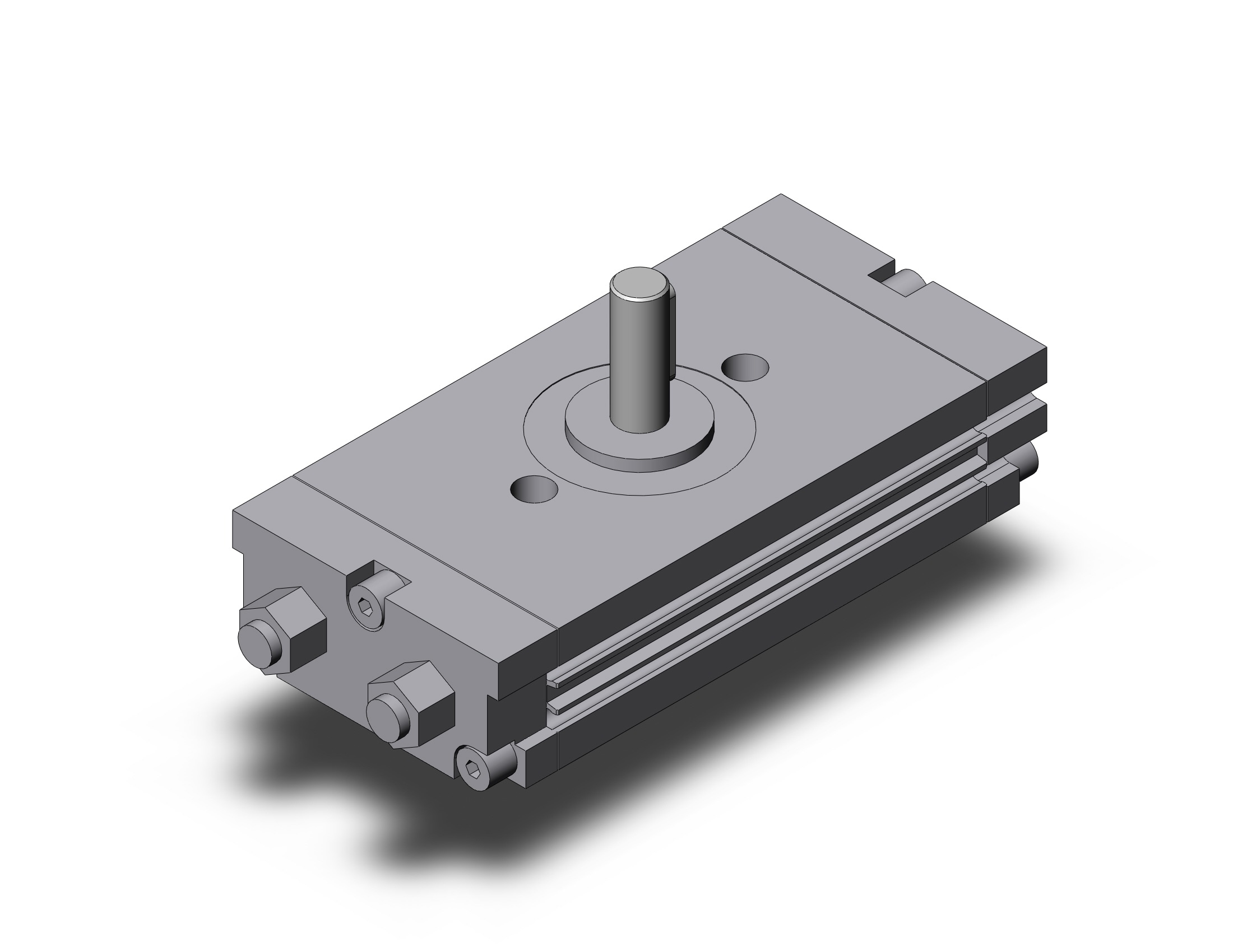 SMC CDRQ2XBW20TN-180 compact rotary actuator, low speed, ROTARY ACTUATOR