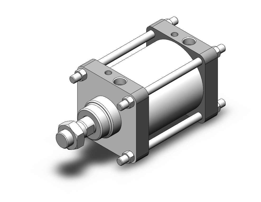 SMC CDS2B125TN-100 cs2 base cylinder, CS1/CS2 TIE ROD CYLINDER