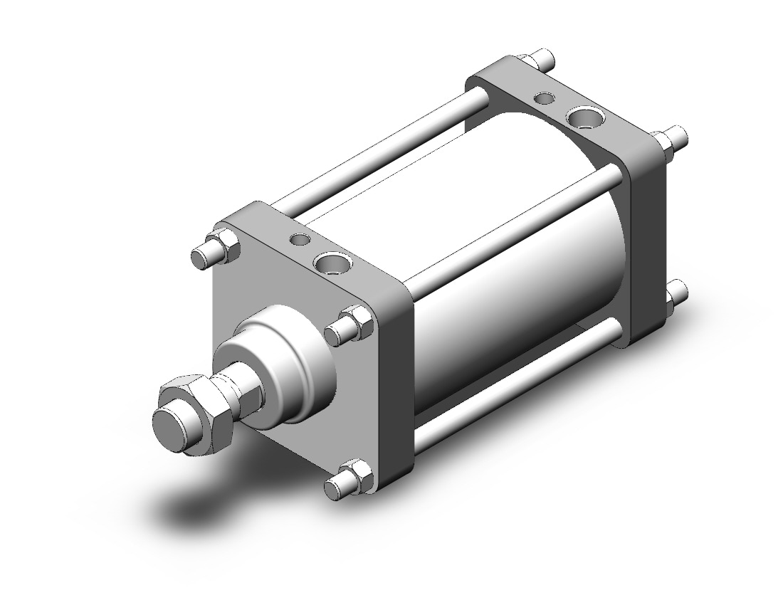 SMC CDS2B125TN-150 125mm cs1/cs2 dbl-act auto-sw, CS1/CS2 TIE ROD CYLINDER