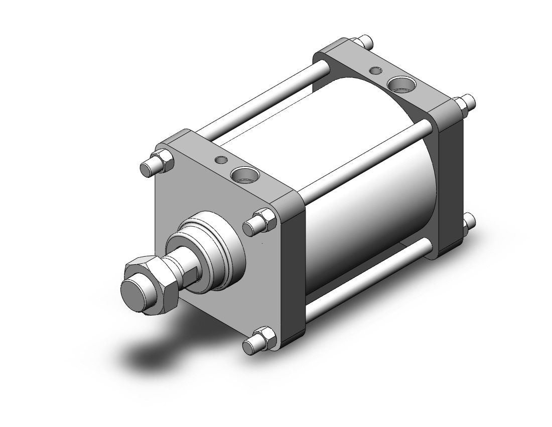 SMC CDS2B160TN-150 160mm cs1/cs2 dbl-act auto-sw, CS1/CS2 TIE ROD CYLINDER