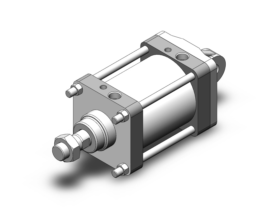 SMC CDS2C125TN-100 cs2 base cylinder, CS1/CS2 TIE ROD CYLINDER