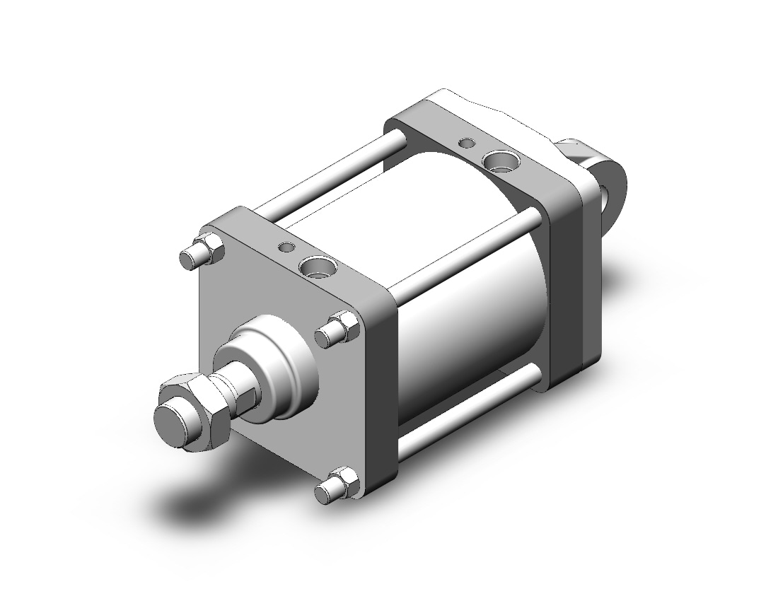 SMC CDS2C160TN-125 cs2 base cylinder, CS1/CS2 TIE ROD CYLINDER