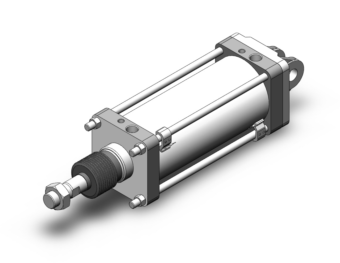 SMC CDS2D125-250J-M9PL cs2 cylinder, CS1/CS2 TIE ROD CYLINDER