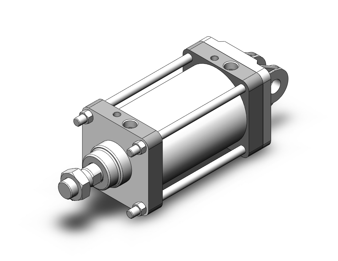 SMC CDS2D125TN-150 cs2 base cylinder, CS1/CS2 TIE ROD CYLINDER